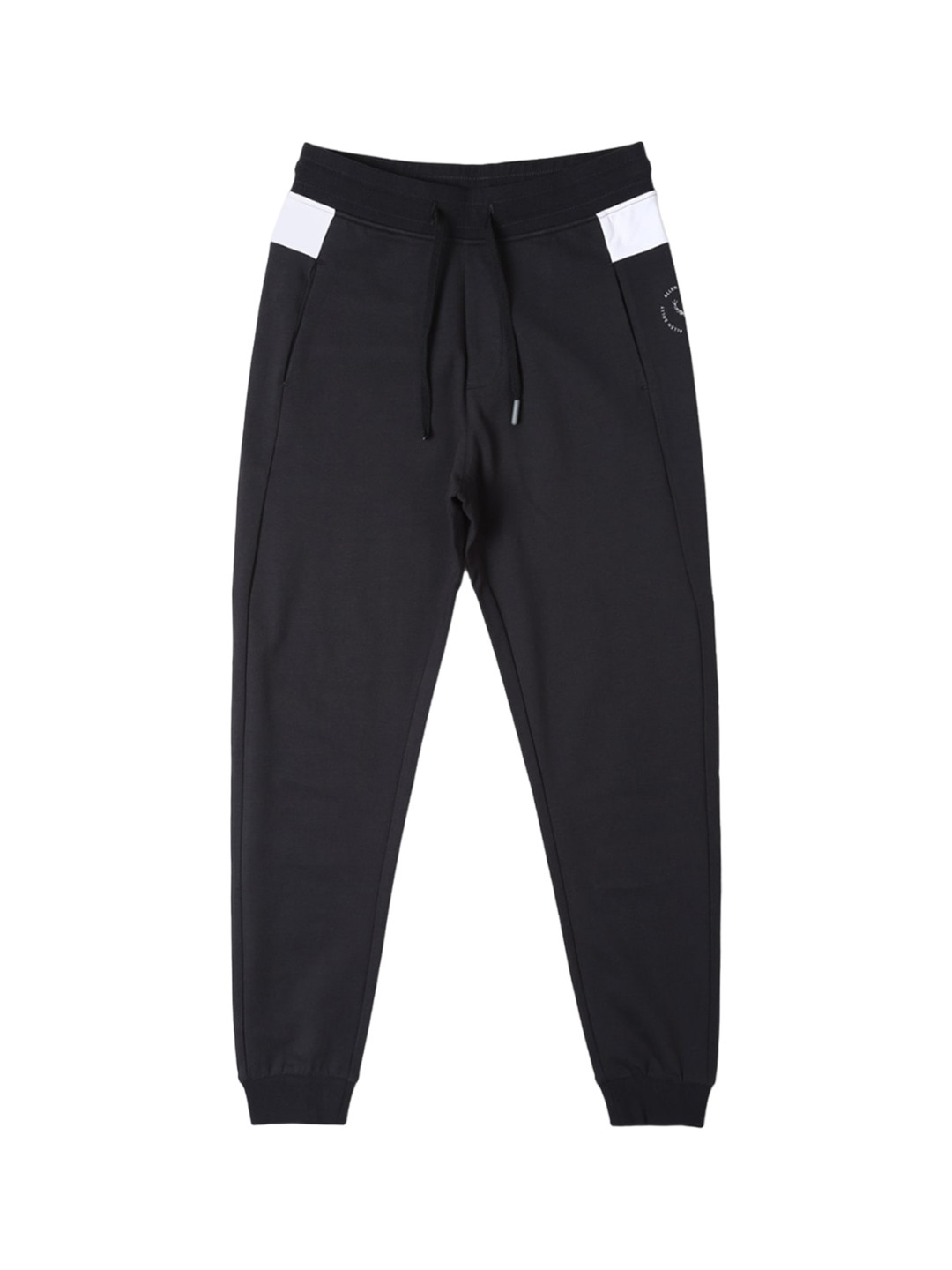 

Allen Solly Junior Boys Mid-Rise Cotton Joggers, Black