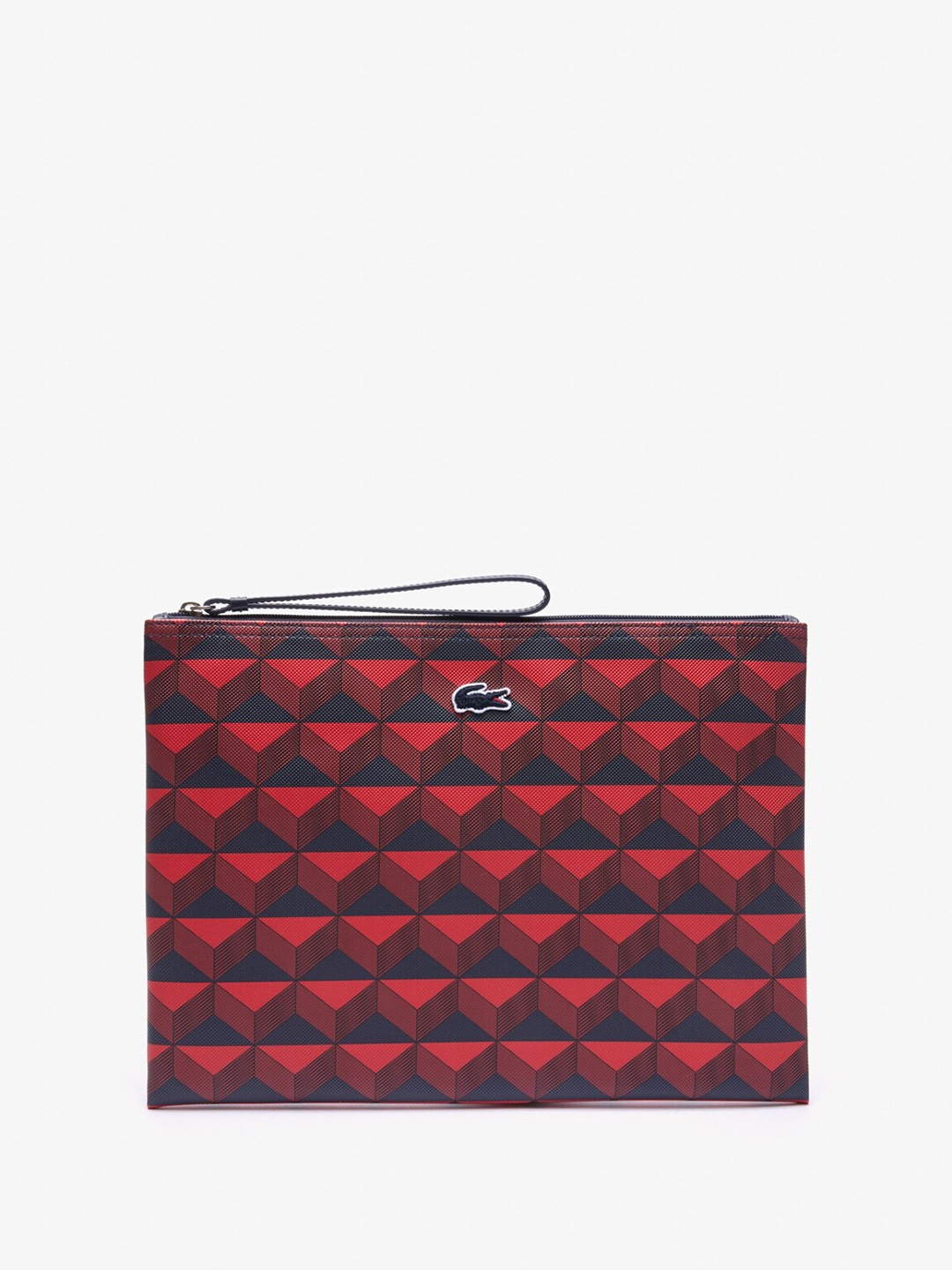 

Lacoste Unisex Printed Purse Clutch, Red