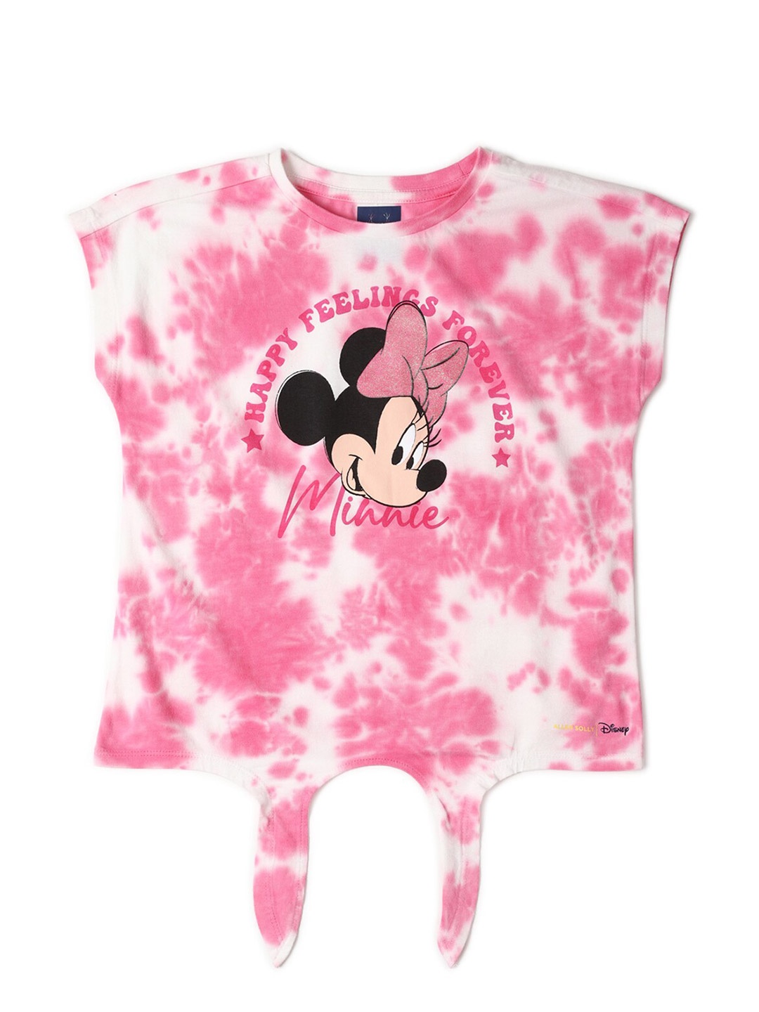

Allen Solly Junior Girls Printed Casual T-shirt, Pink