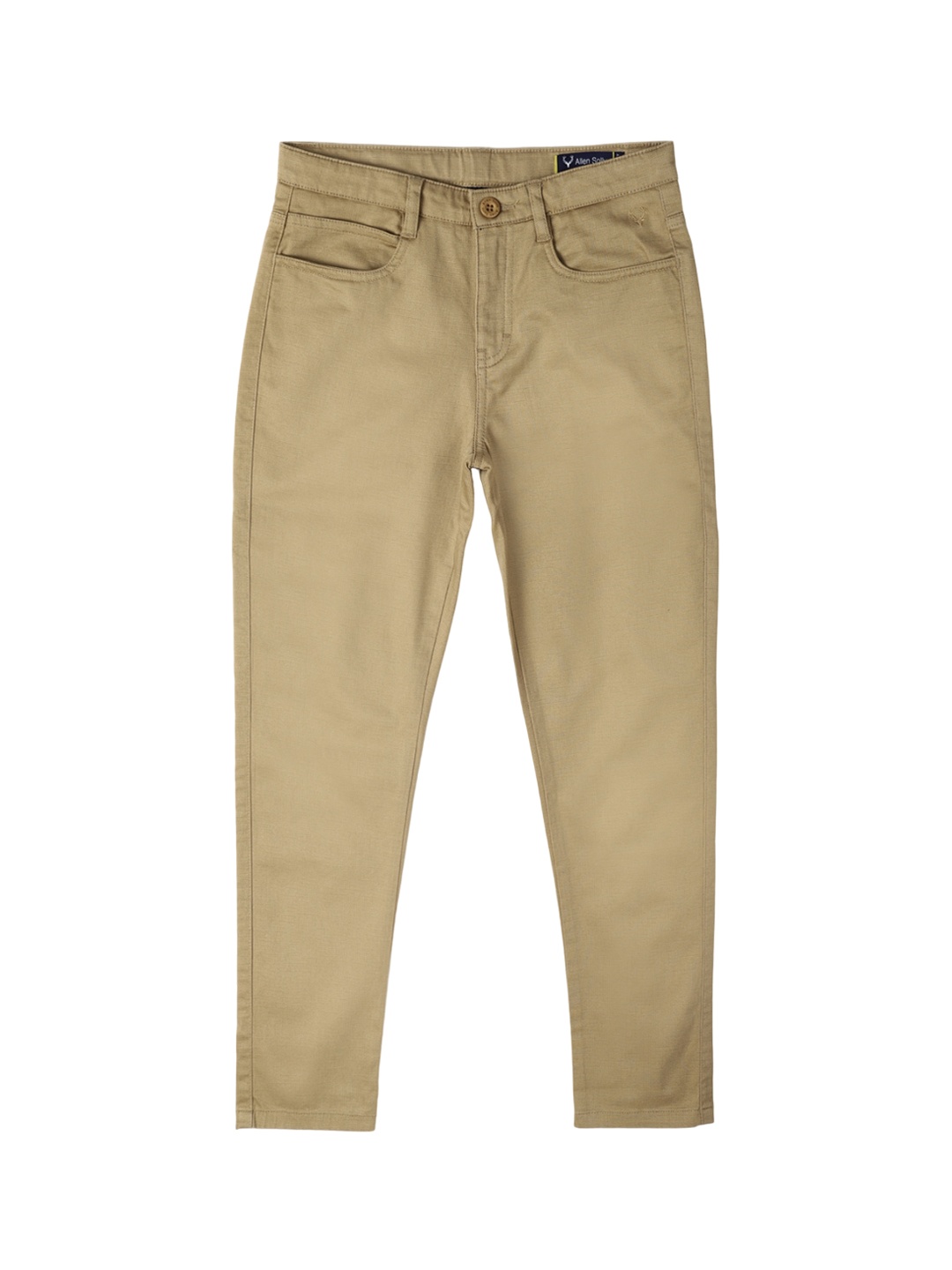

Allen Solly Junior Boys Slim Fit Cotton Trouser, Brown