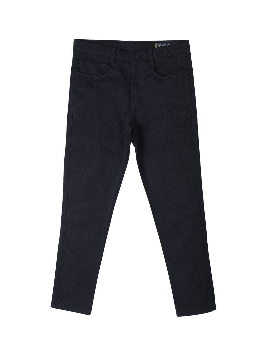 

Allen Solly Junior Boys Slim Fit Trouser, Navy blue