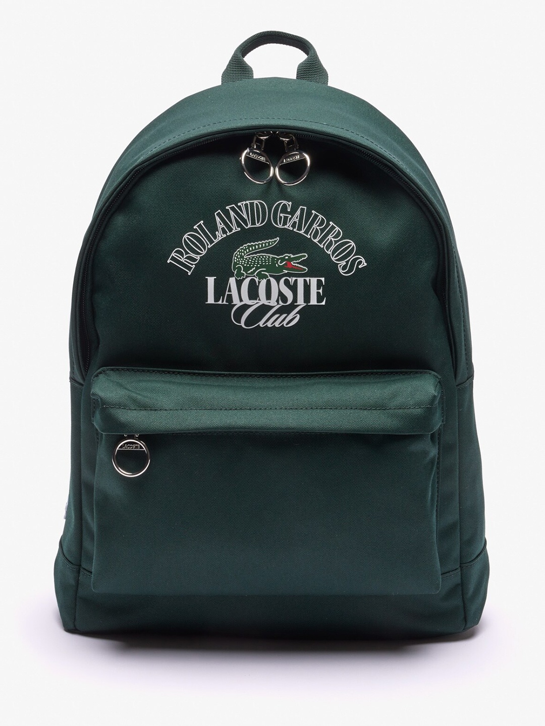 

Lacoste Unisex Typography Printed Backpack, Green