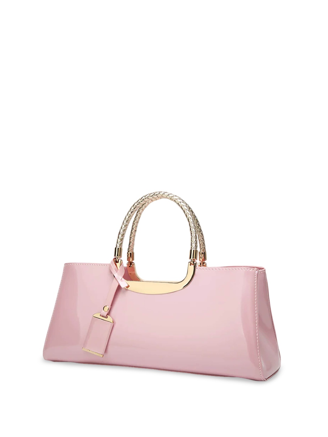 

SYGA Oversized Shopper Handheld Bag with Tasselled, Pink
