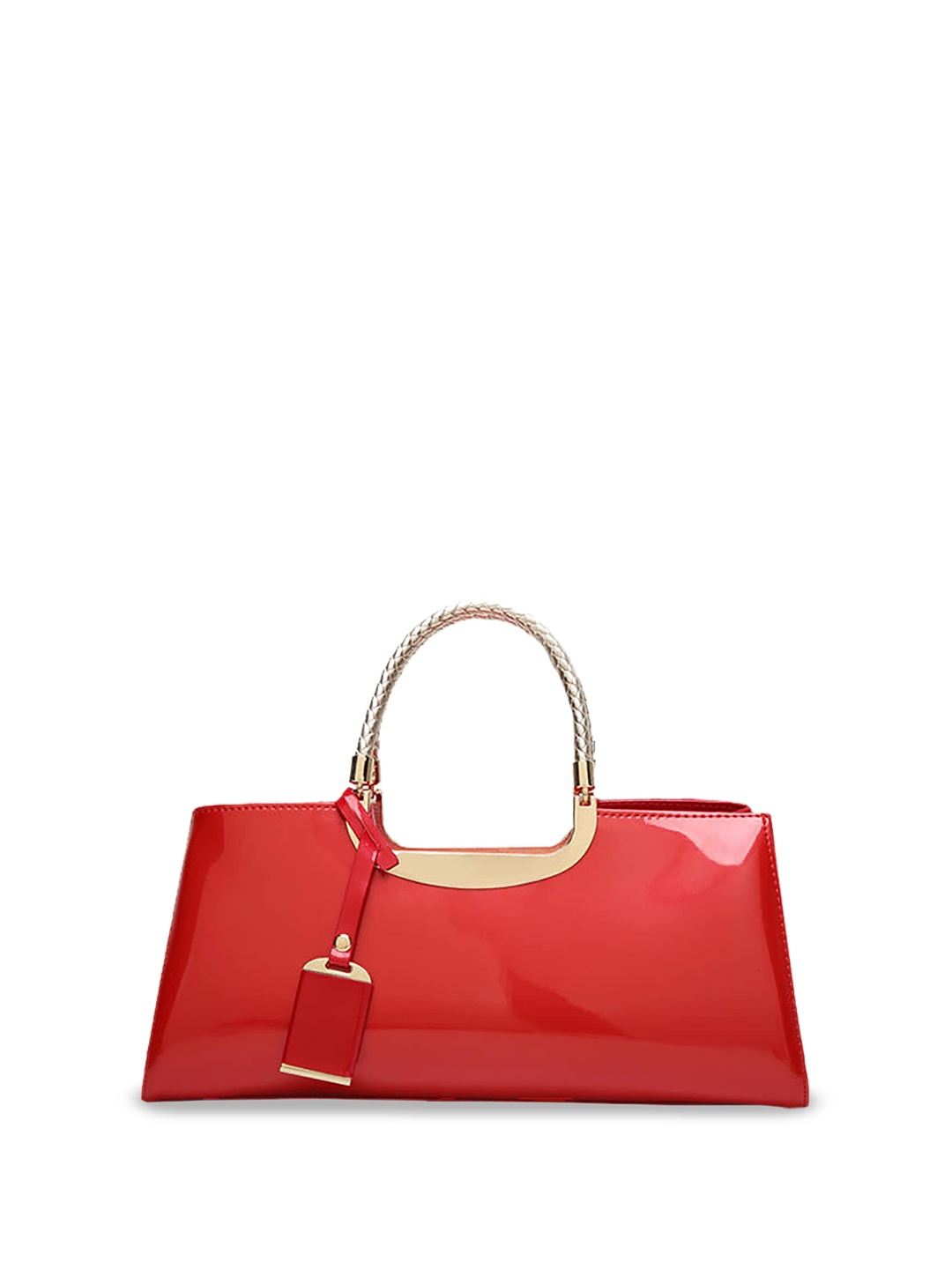 

SYGA Structured Handheld Bag, Red
