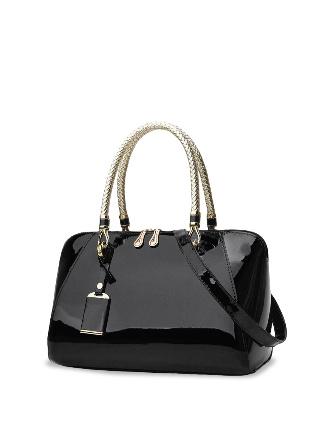 

SYGA Structured Handheld Bag, Black