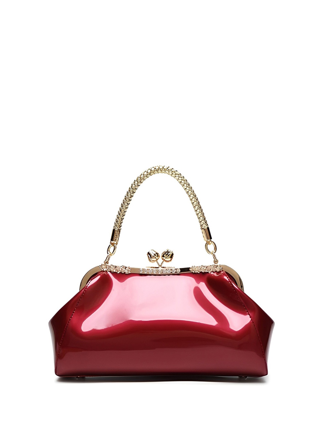 

SYGA Bucket Handheld Bag, Burgundy