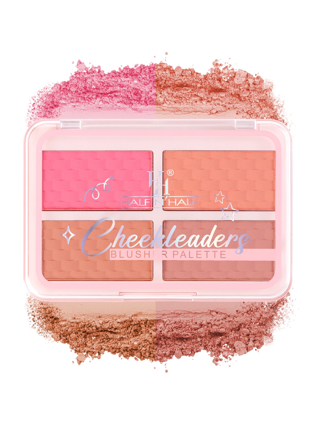 

Half N Half Cheekleaders Blusher Palette - Feel Fresh, Na