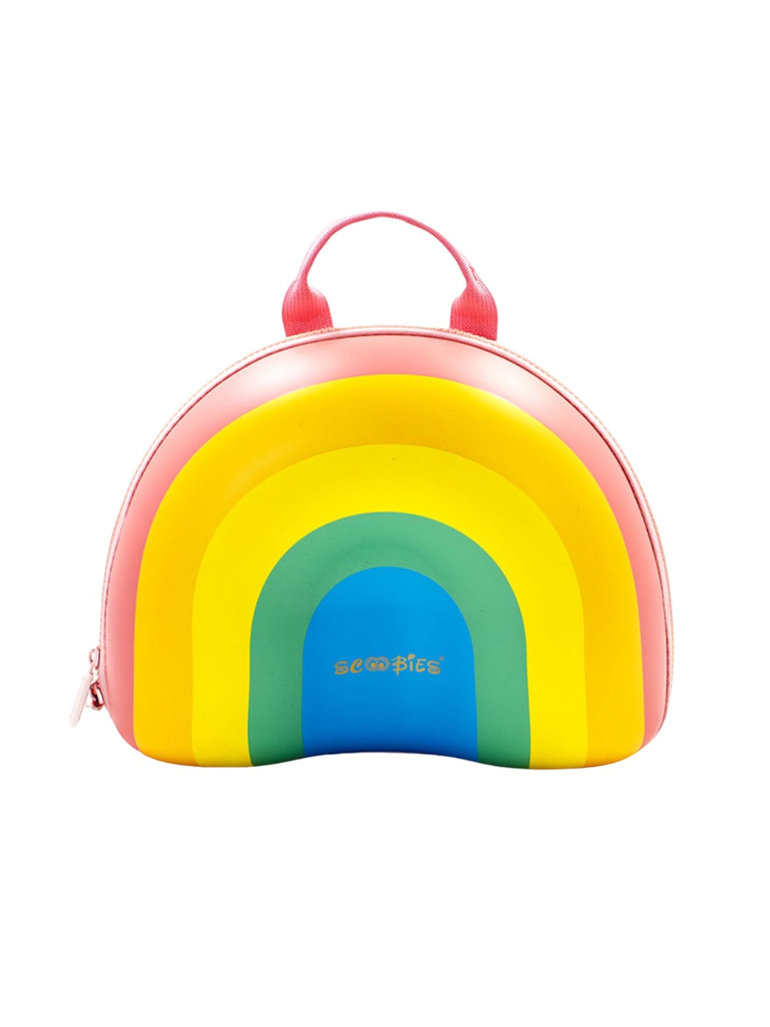 

SCOOBIES Kids Rainbow Toddler Ergonomic Bag, Pink
