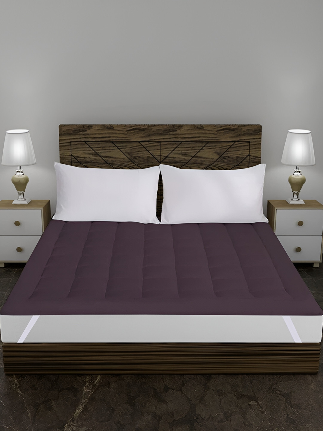 

RF RELAXFEEL Purple Cotton Water Resistant Mattress Protector