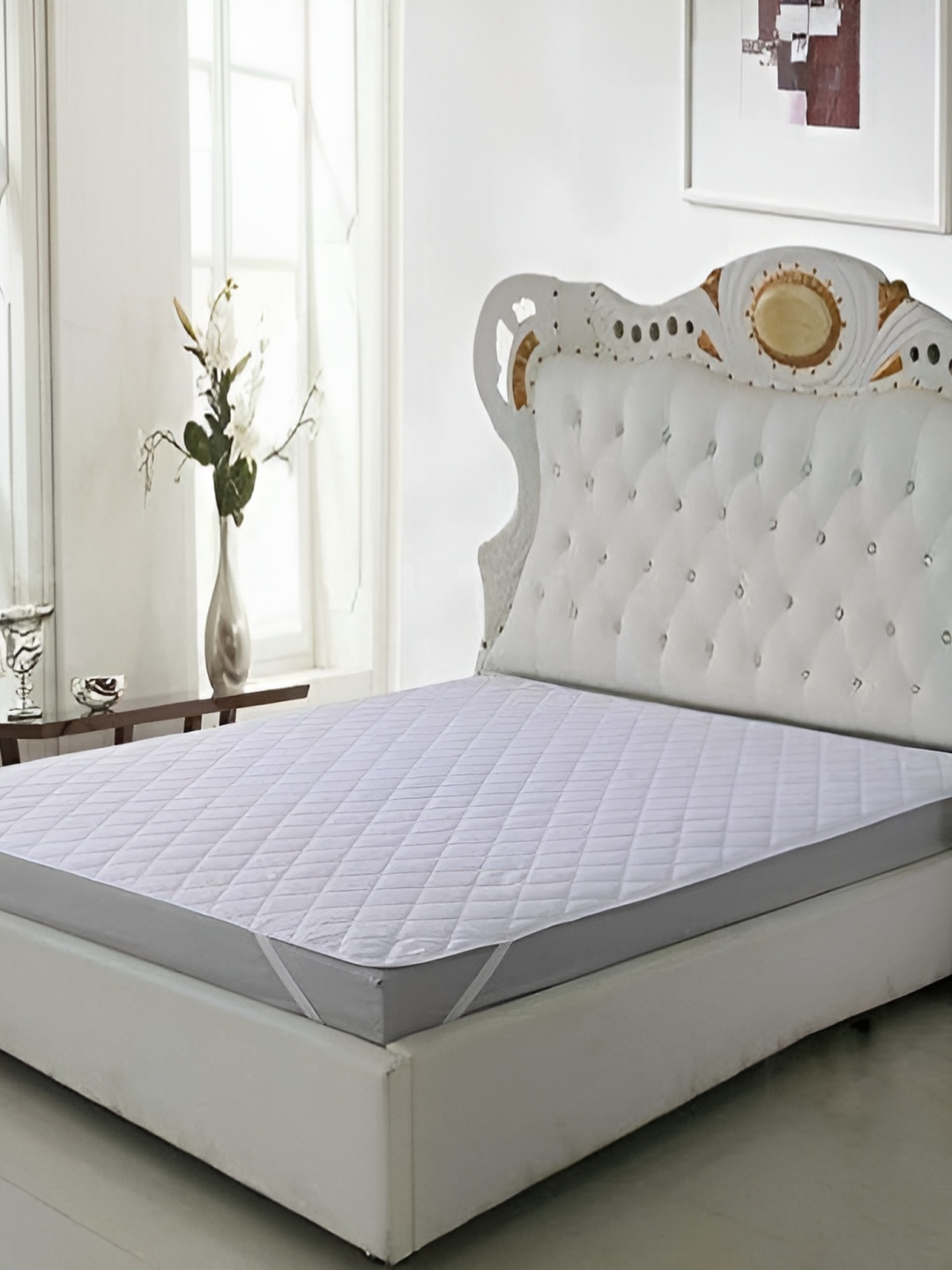 

RF RELAXFEEL White Cotton Water Resistant Mattress Protector