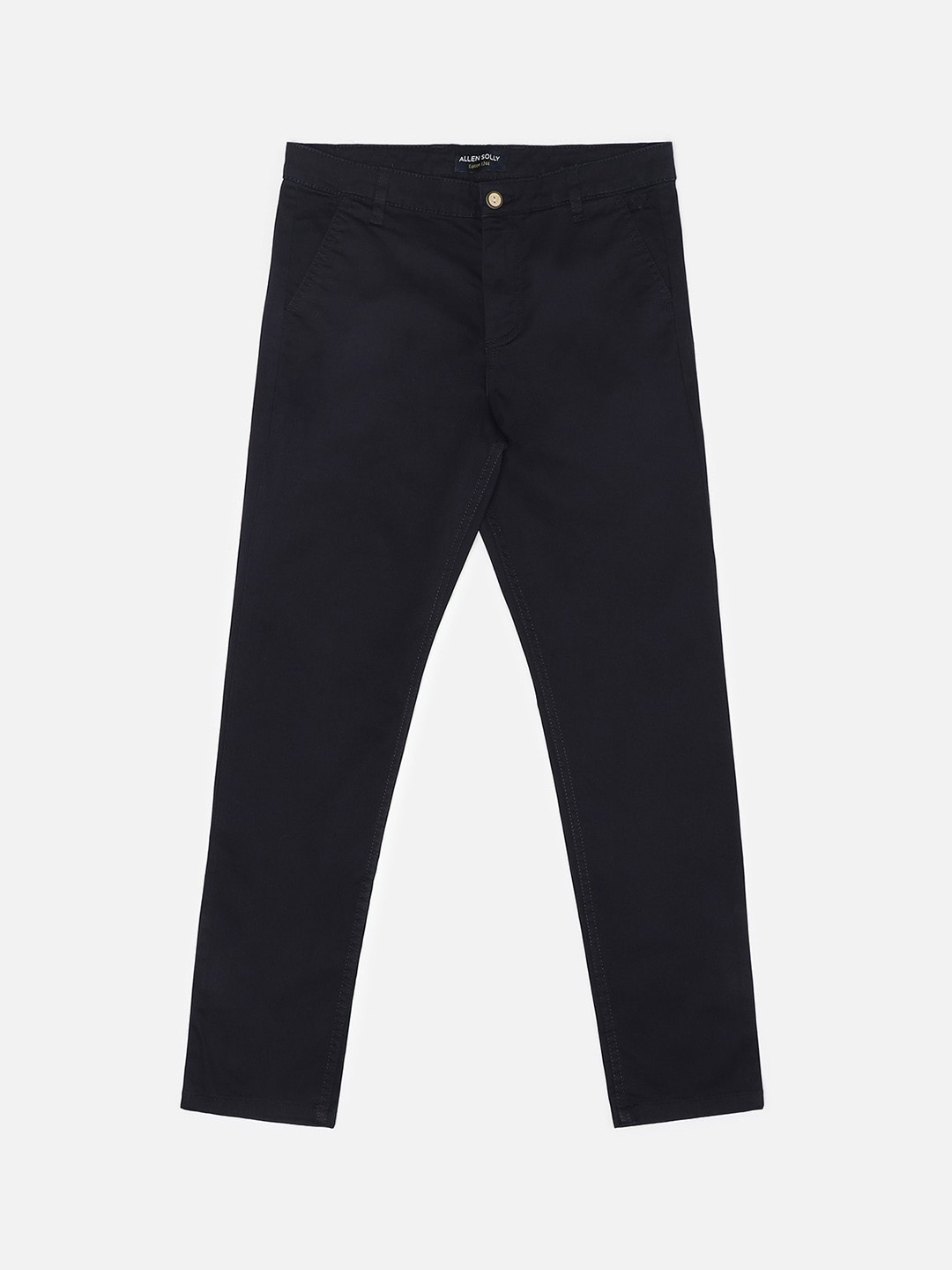 

Allen Solly Junior Boys Slim Fit Cotton Chinos, Navy blue