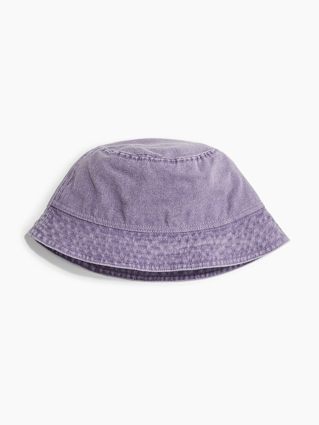

H&M Men Cotton Bucket Hat, Purple