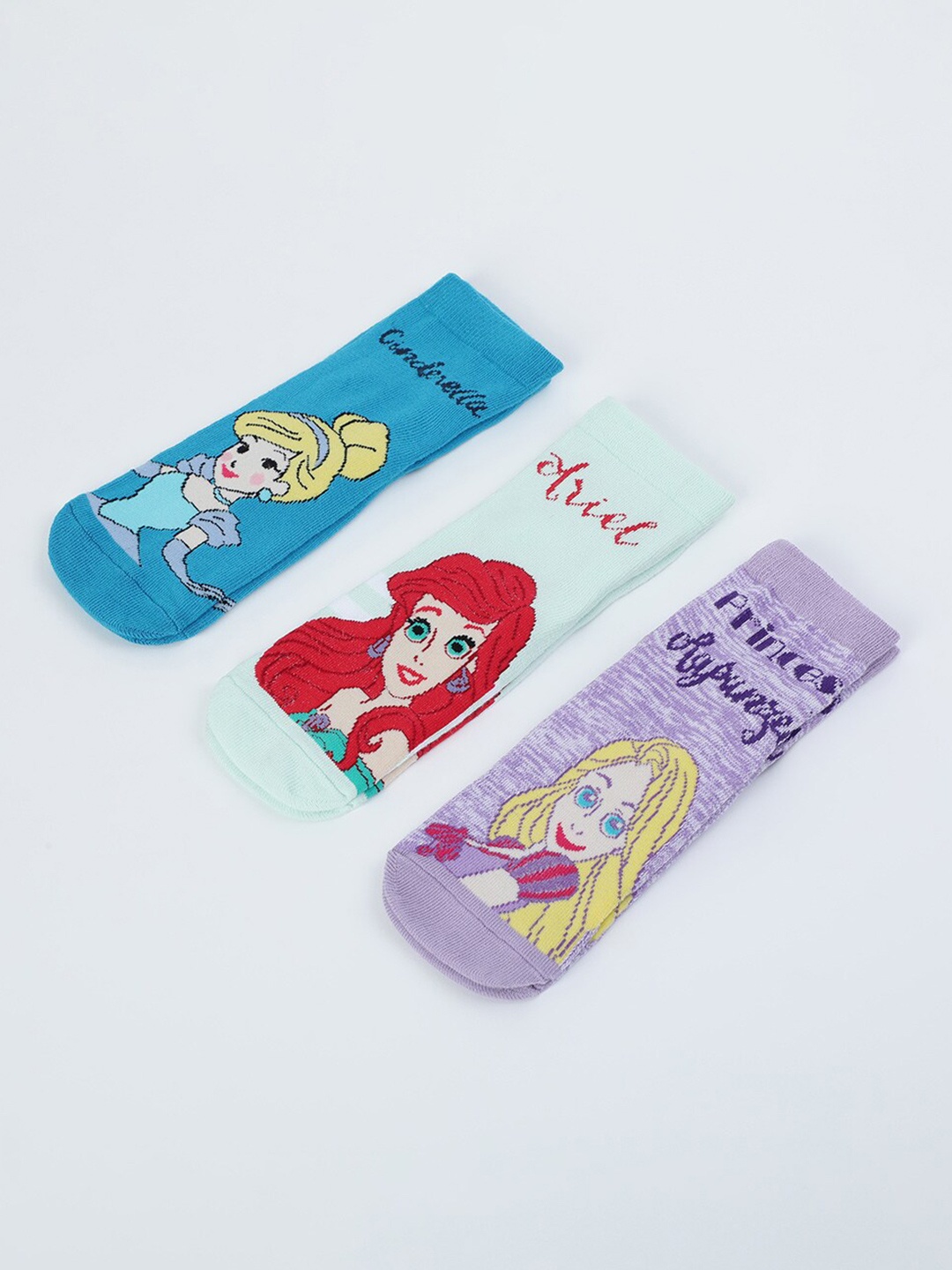 

max Girls Pack Of 3 Men Ankle Length Socks, Green