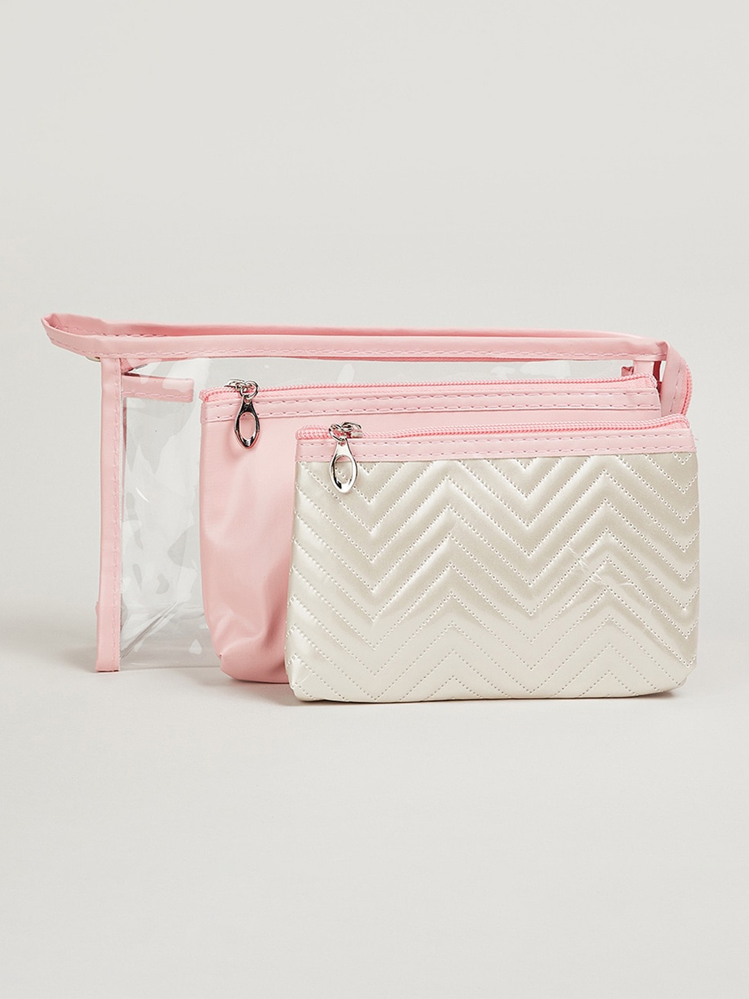 

max Textured Pouch Travel Accessory, Pink