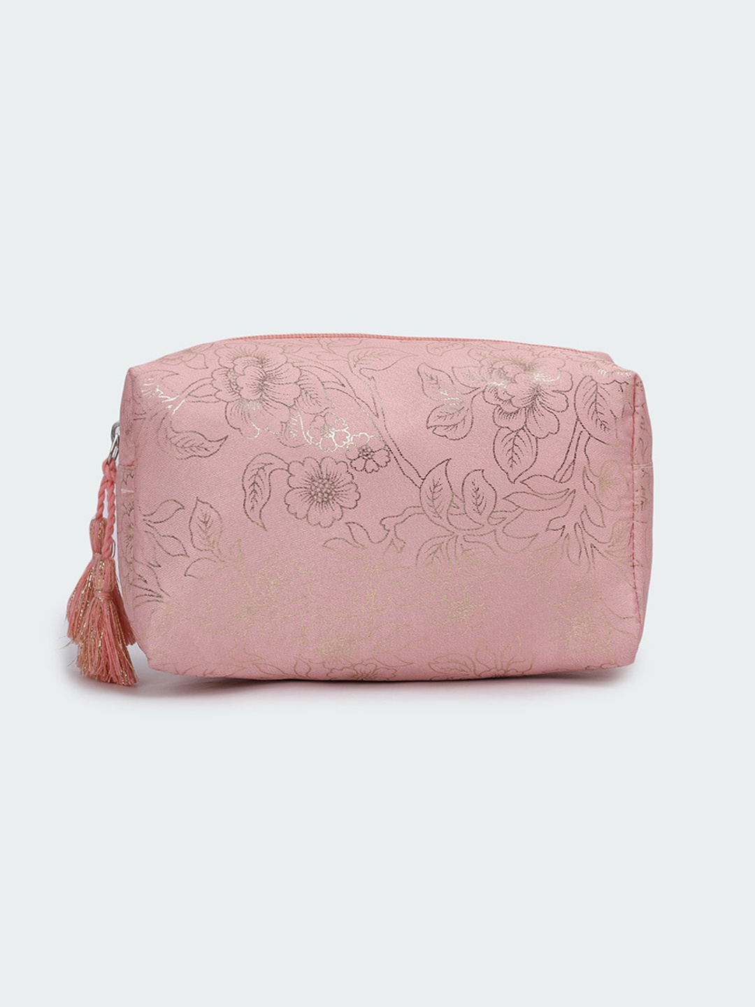 

max Floral Printed Pouch Travel Accessory, Pink