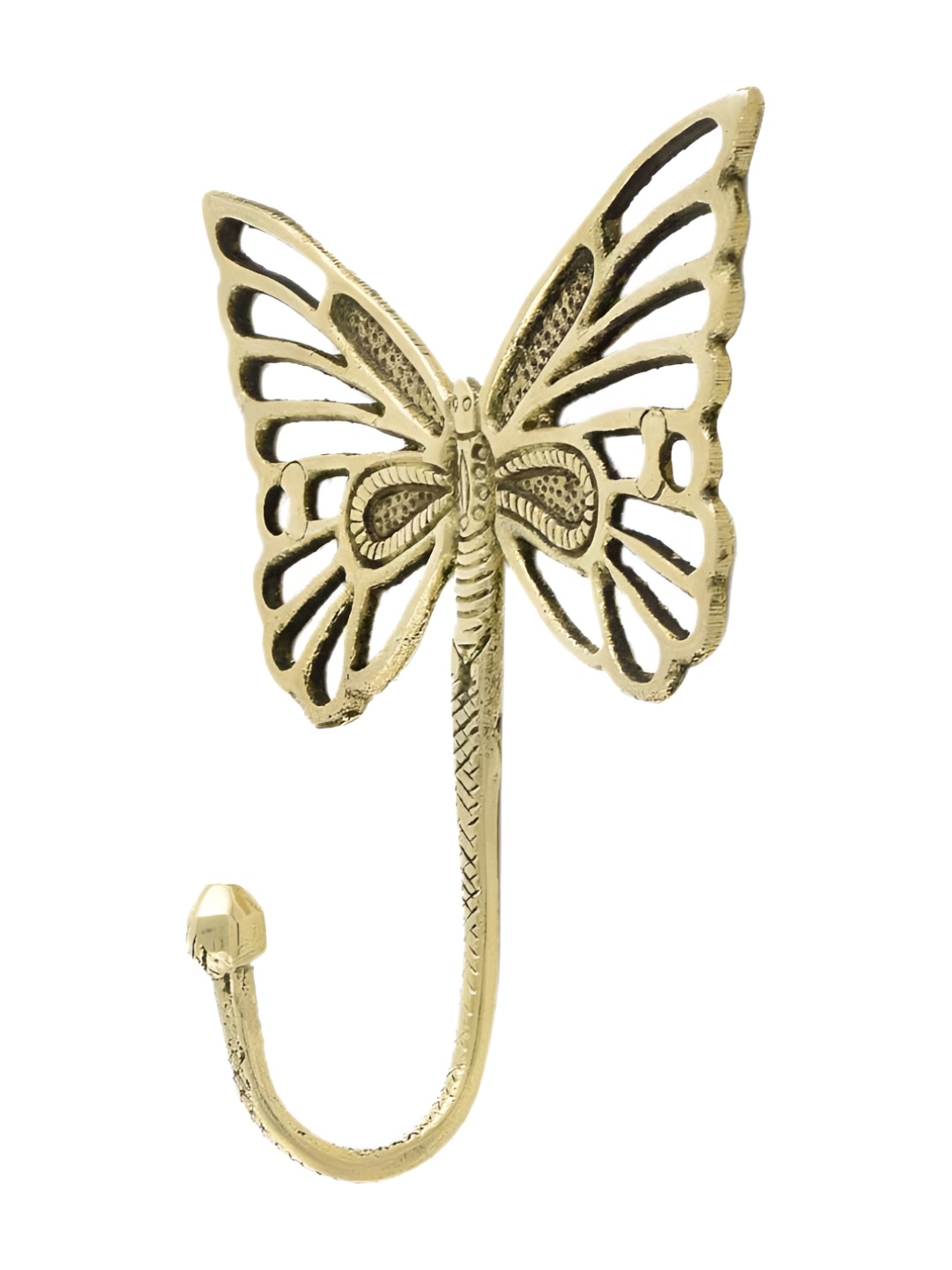 

Indianshelf Yellow Butterfly Wall Hooks Key Holder