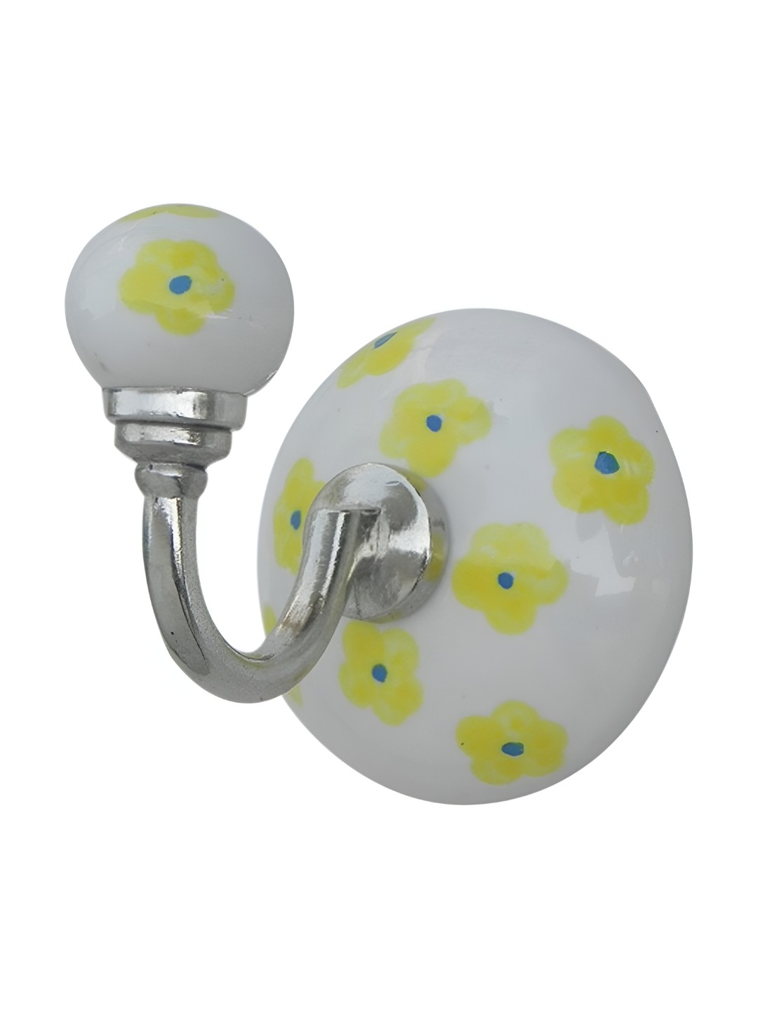 

Indianshelf Yellow Flower Wall Hooks Key Holder