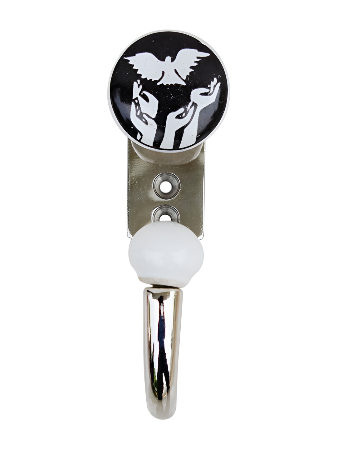 

Indianshelf Black Bird Wall Hooks Key Holder