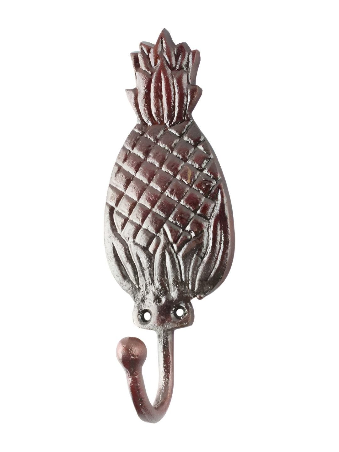 

Indianshelf Brown Iron Pineapple Wall Hooks Key Holder