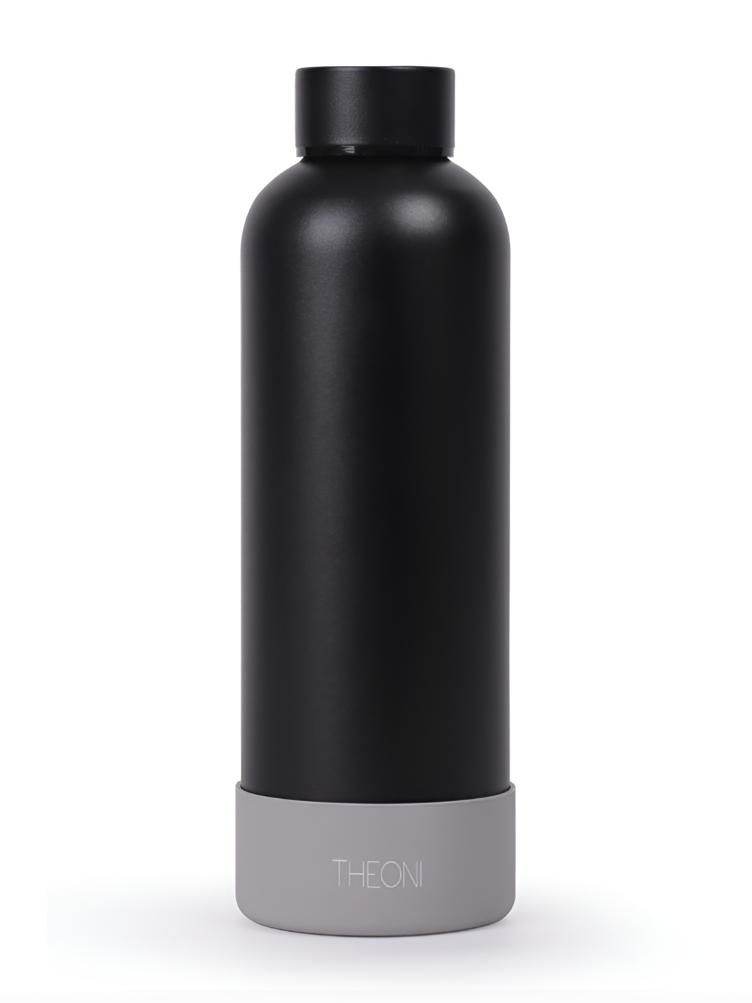 

THEONI Black & Grey Stainless Steel 500 ml Water Bottle - BPA-Free