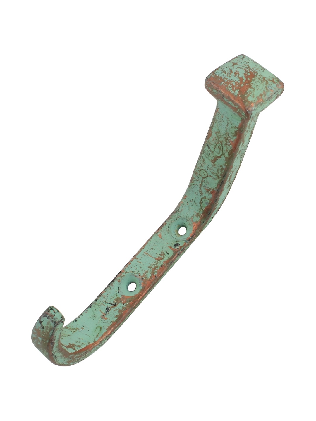 

Indianshelf Beige J Shape Antique Iron Wall Hook
