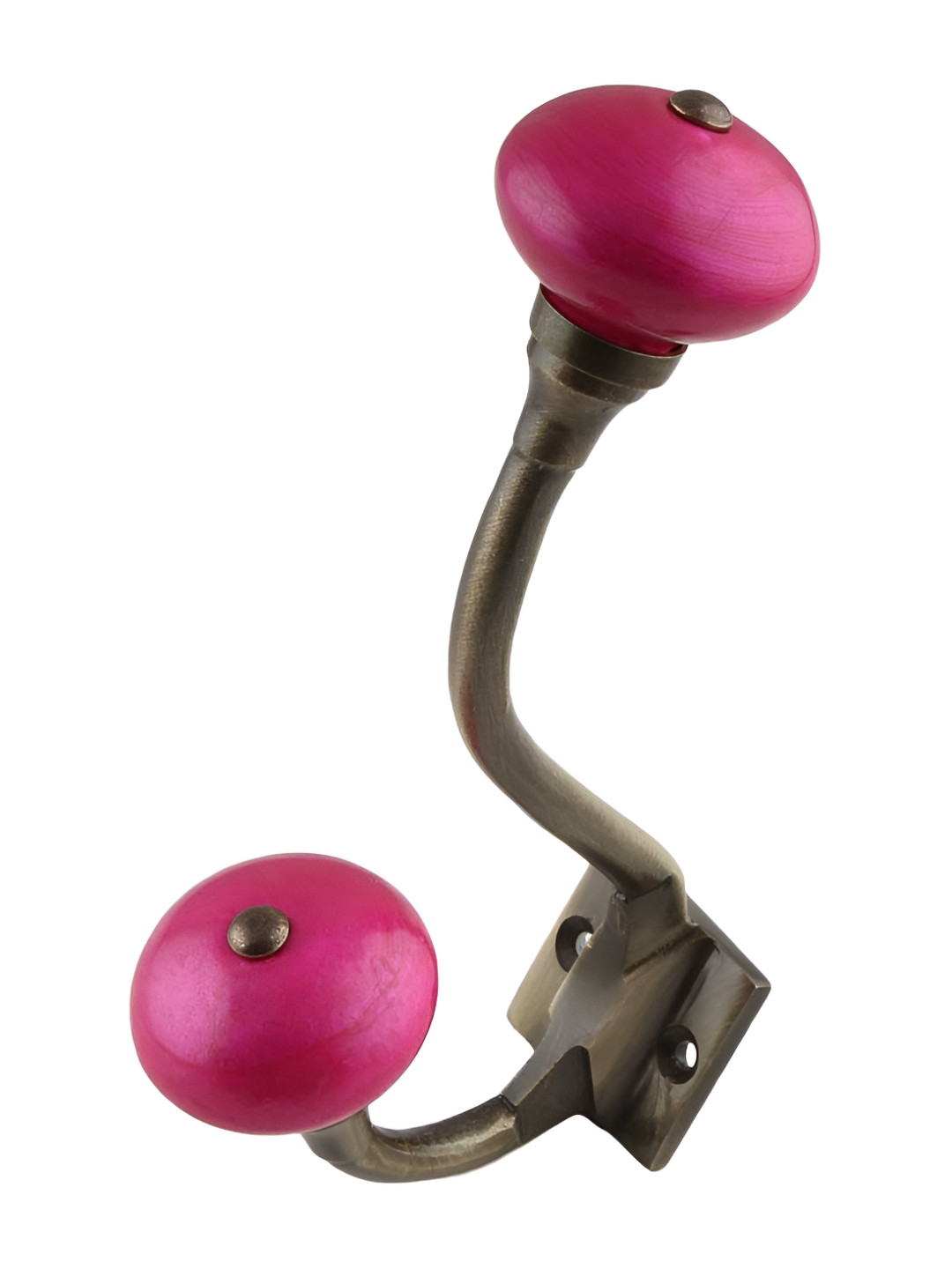 

Indianshelf Pink Ceramic Wall Hook