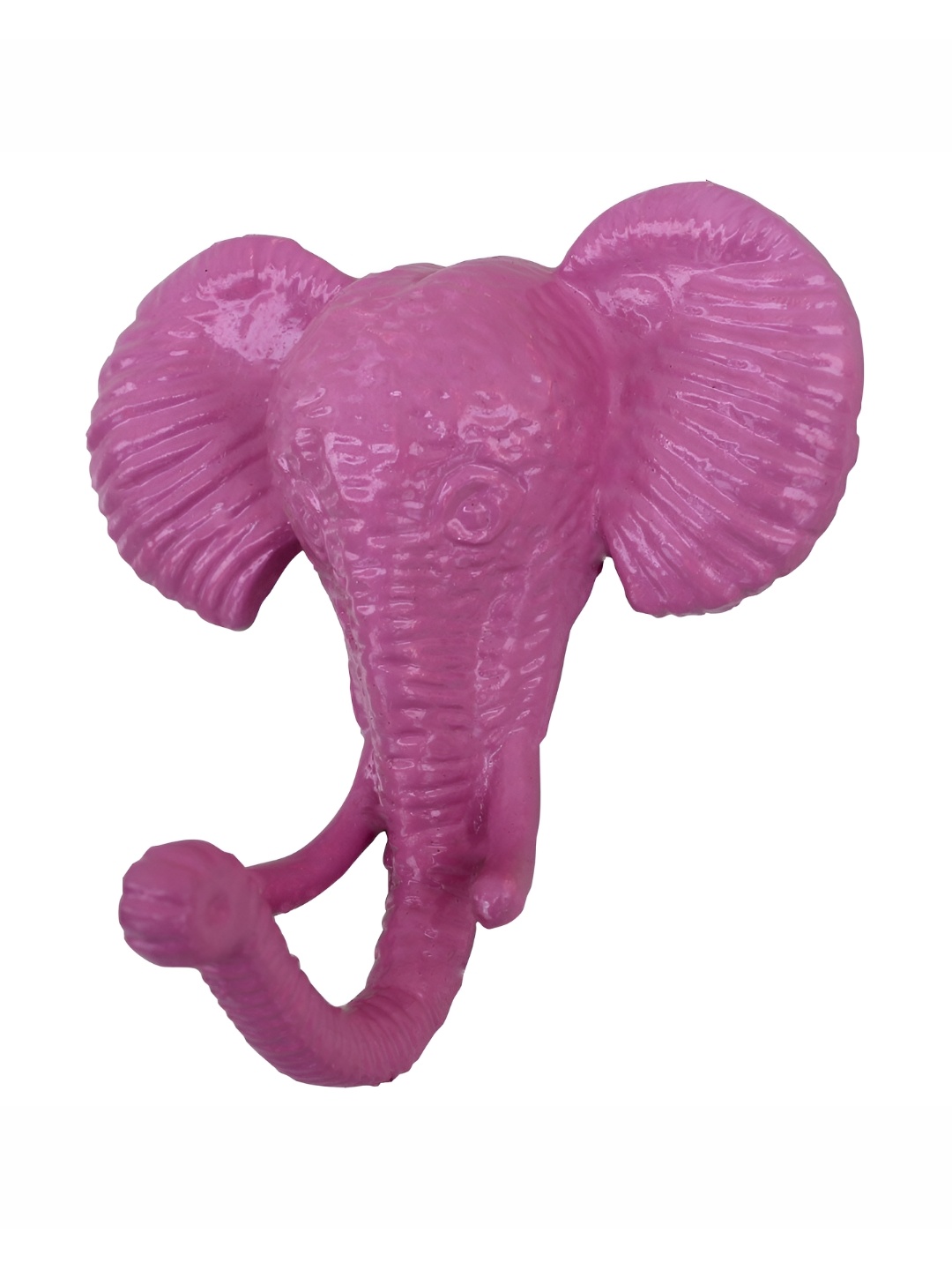 

Indianshelf Pink Elephant Shaped Wall Key Holder