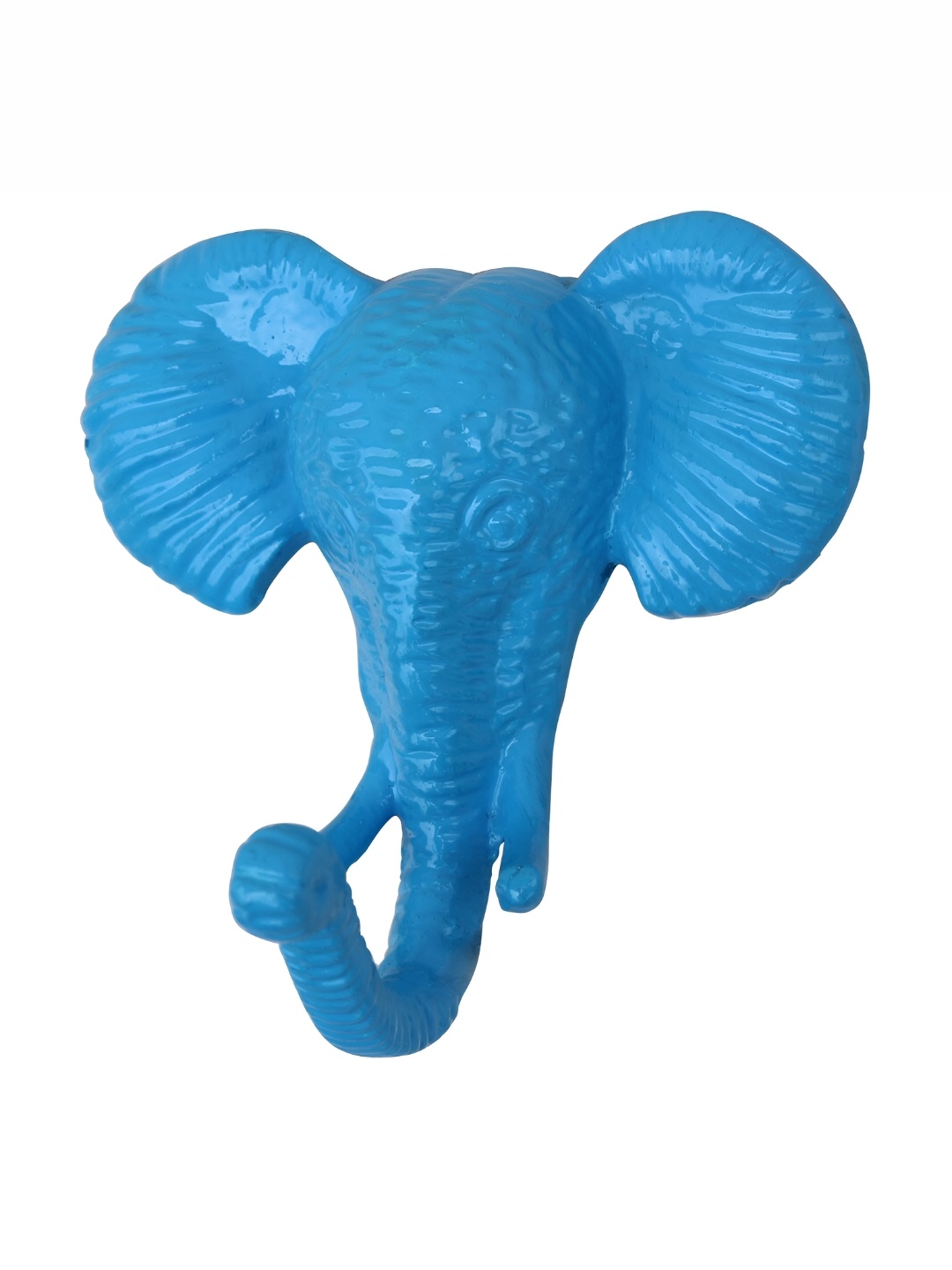 

Indianshelf Blue Elephant Shaped Wall Hook Key Holder