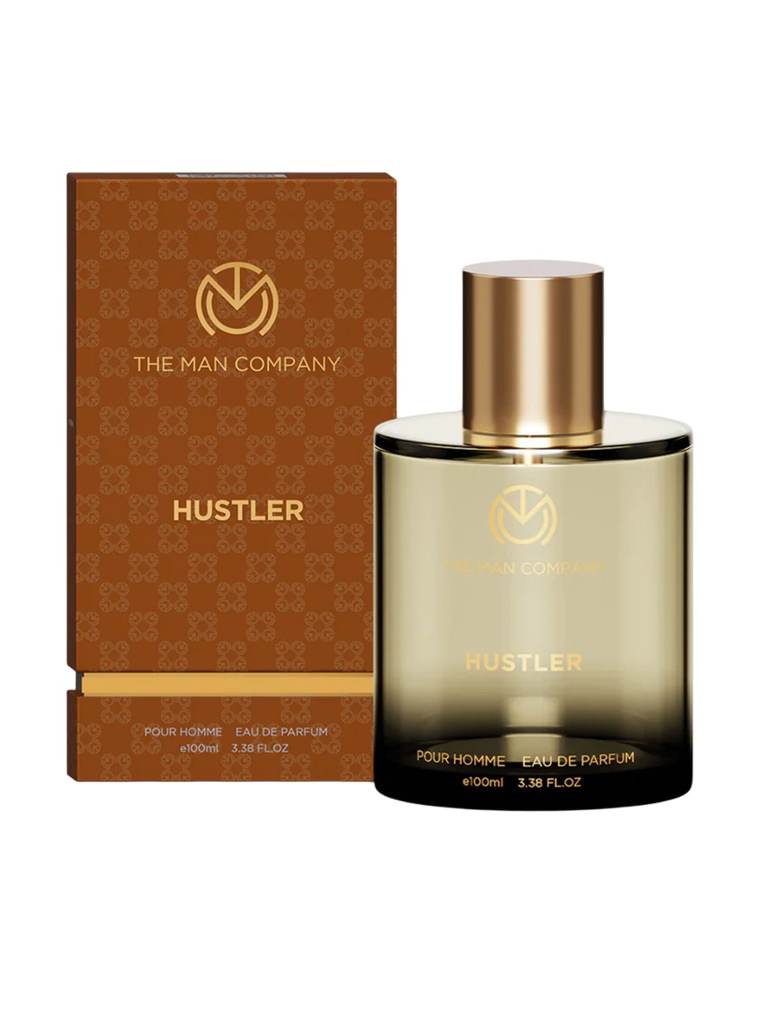 

THE MAN COMPANY Men Hustler Long Lasting Eau De Parfum - 100 ml, Brown