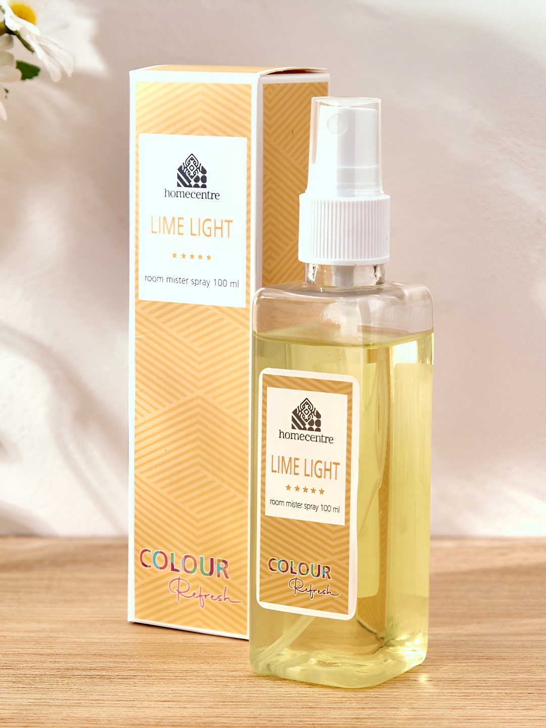 

Home Centre Colour Refresh Lime Light Room Mister Spray 100ml, Yellow