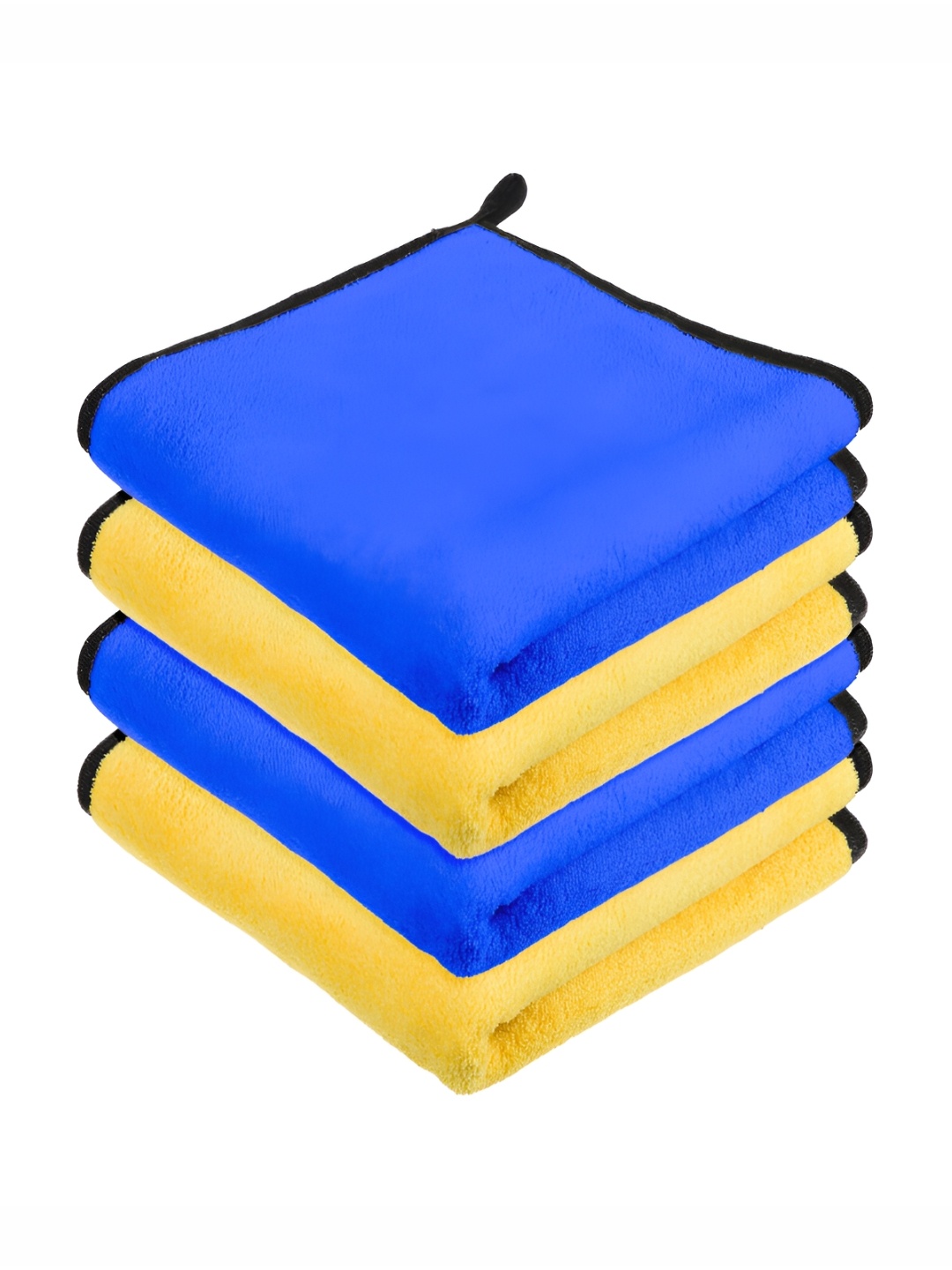 

Kuber Industries 4Pcs Blue & Yellow 400 GSM Kitchen Cleaning Towel