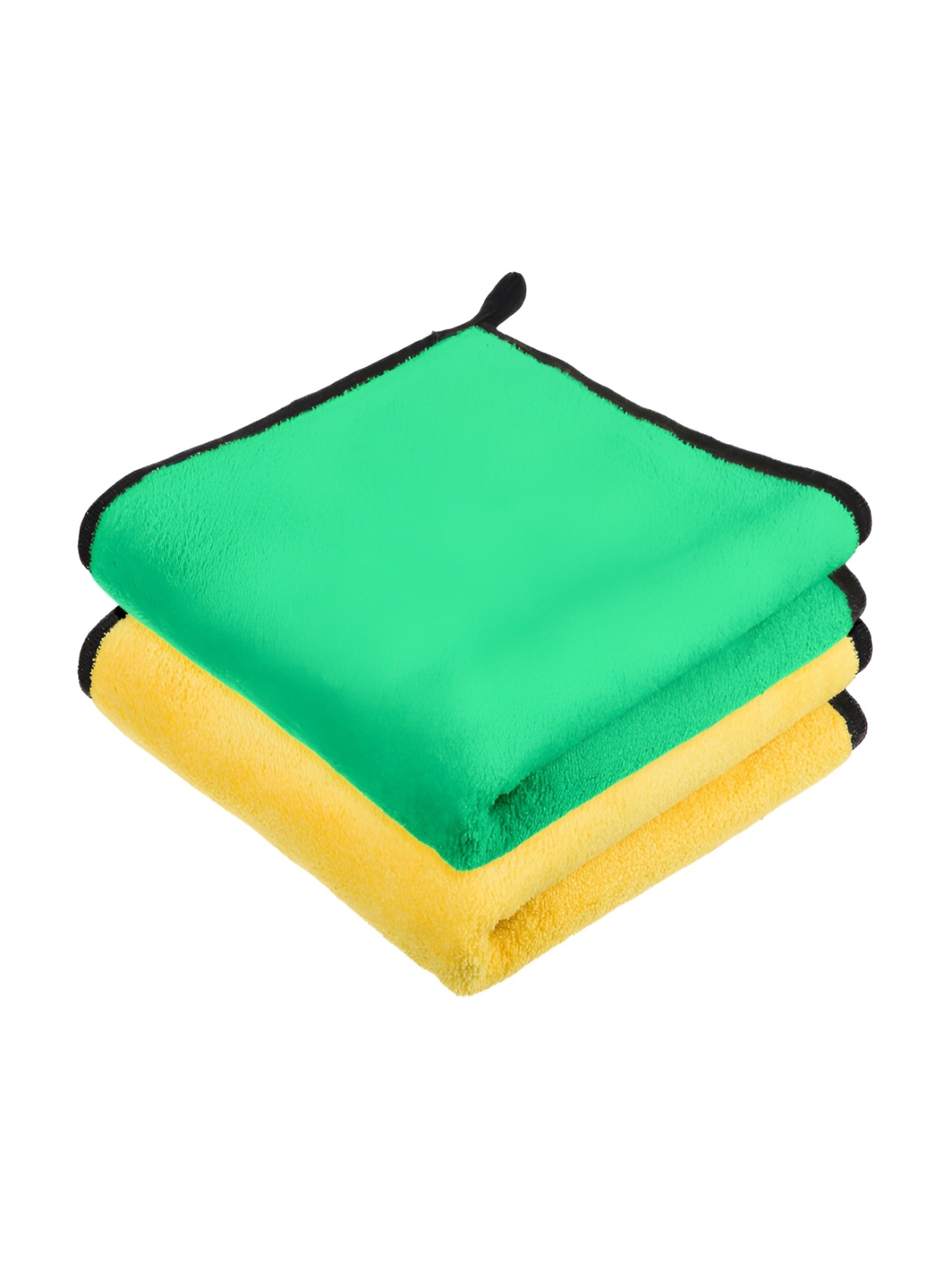 

Kuber Industries 2Pcs Green & Yellow 400 GSM Kitchen Cleaning Towel
