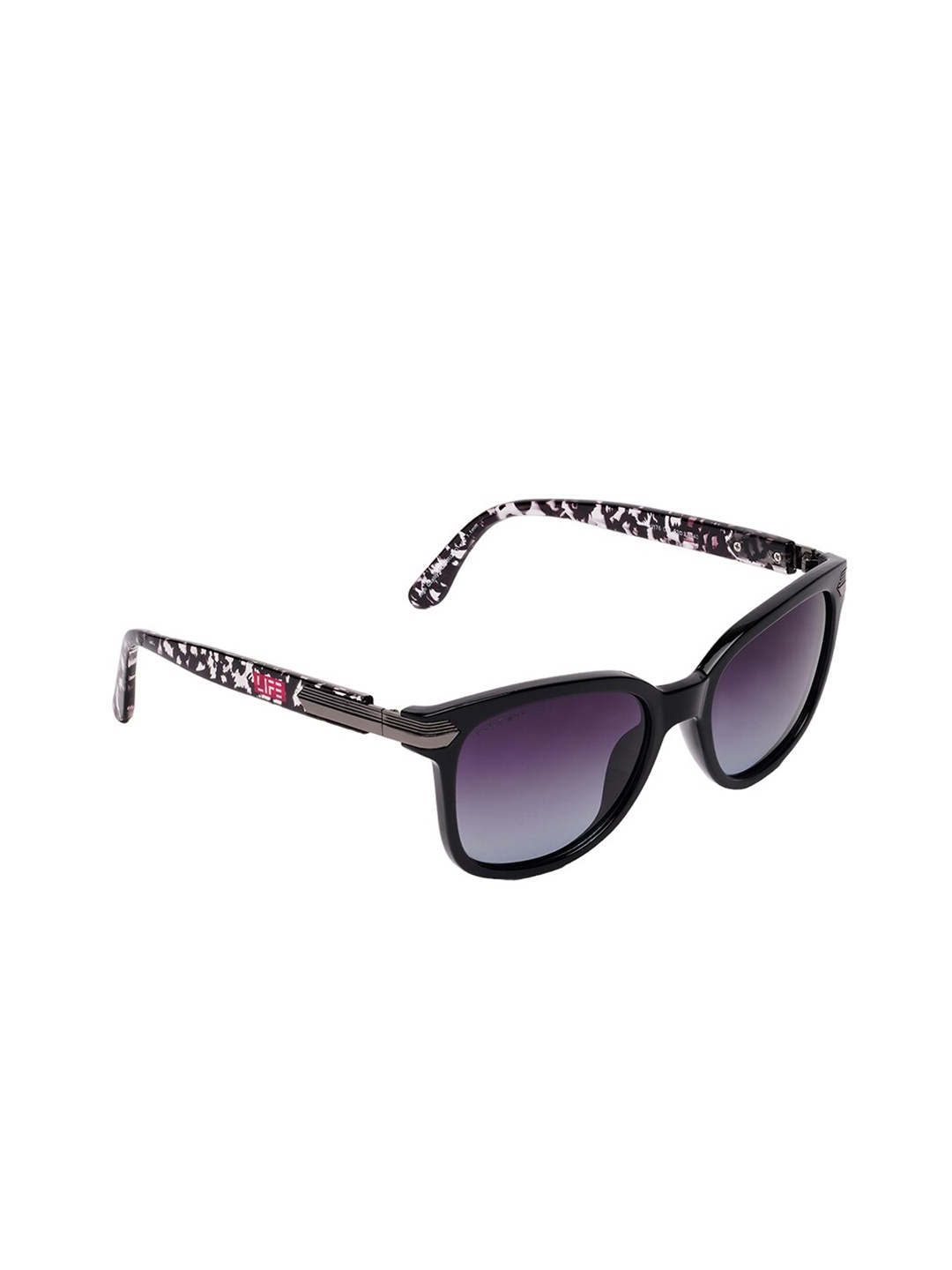 

Life Unisex Square Sunglasses with 100% UV Protected Lens LI176 C11, Purple