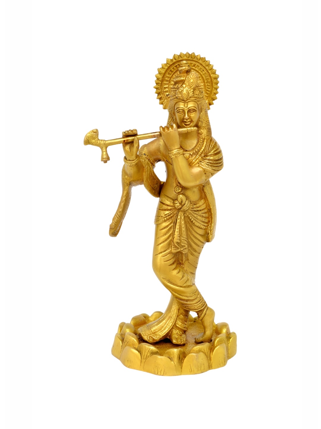 

Aakrati Yellow Religious Idol Showpiece