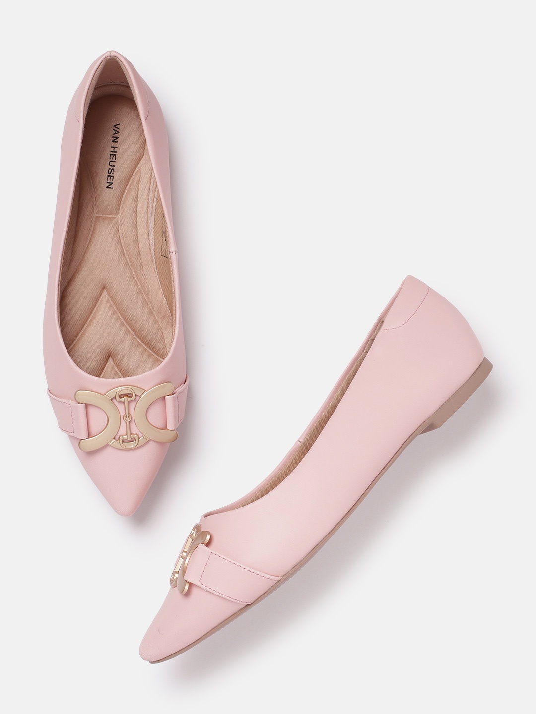 

Van Heusen Women Ballerinas Flats, Pink