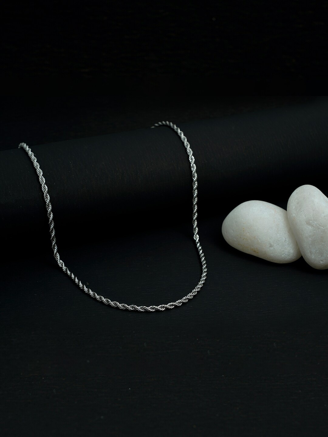 

VIRAASI Silver-Plated Stainless Steel Chain
