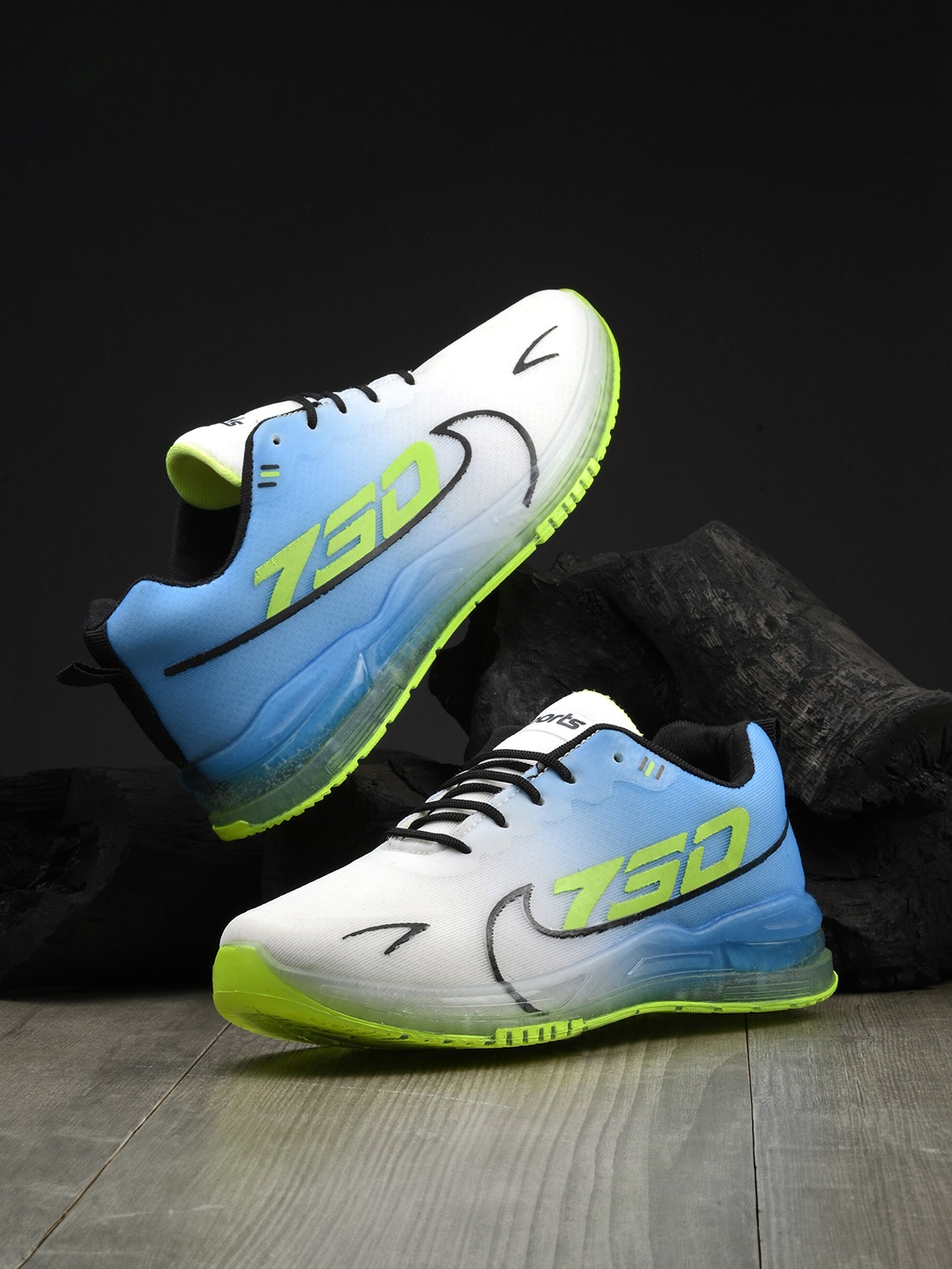 

BIRDE Men Running Shoes, Blue