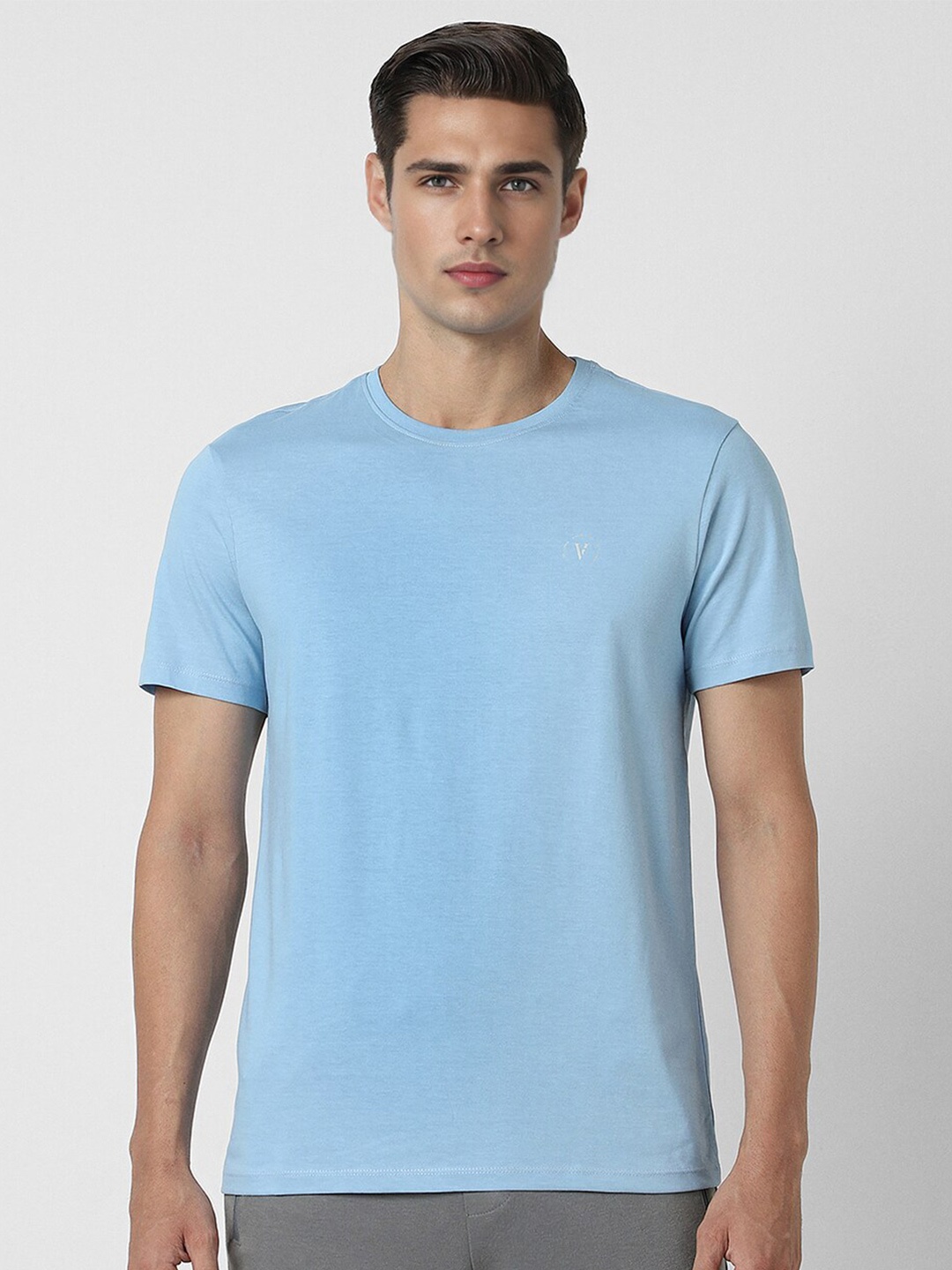 

Van Heusen Crew Neck Slim Fit T-shirt, Blue