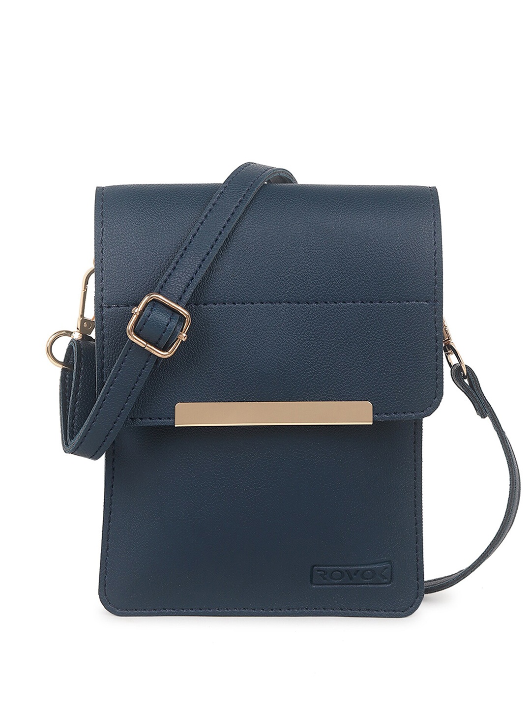 

ROVOK Structured Sling Bag, Blue