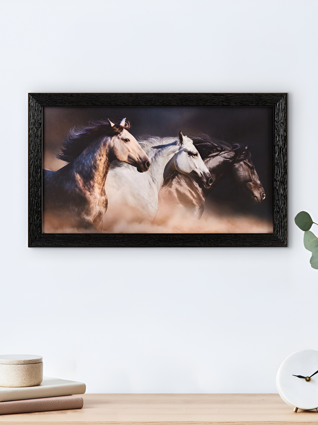 

Home Centre Black & White Wooden Framed Wall Art