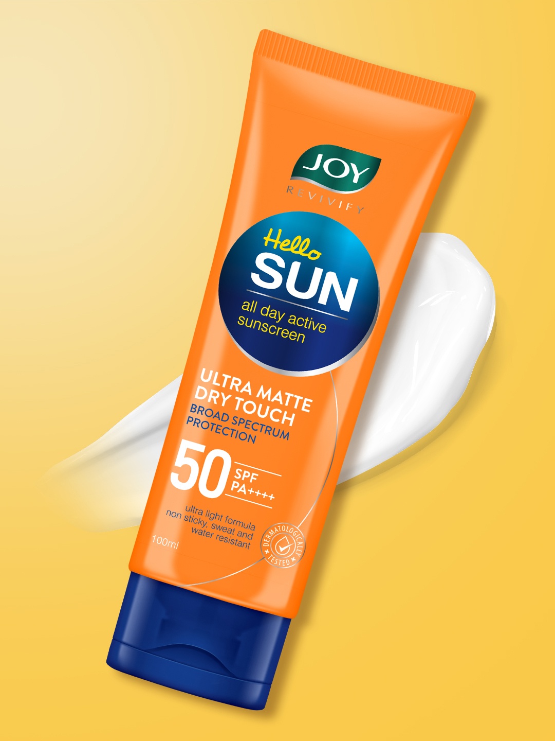 

JOY Ultra Matte Dry Touch Sunscreen SPF 50 PA++++, Orange