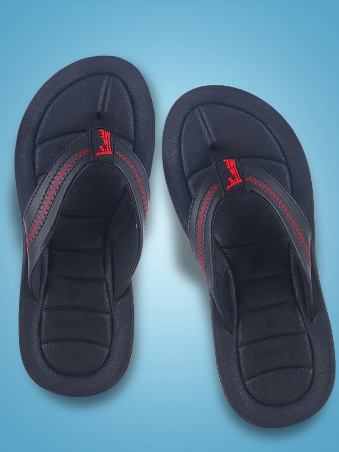 

Sparx Men Thong Flip-Flops, Black