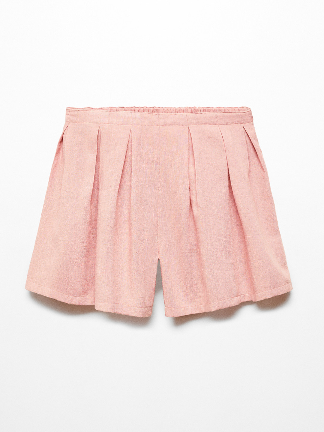 

Mango Kids Girls Regular Shorts, Peach