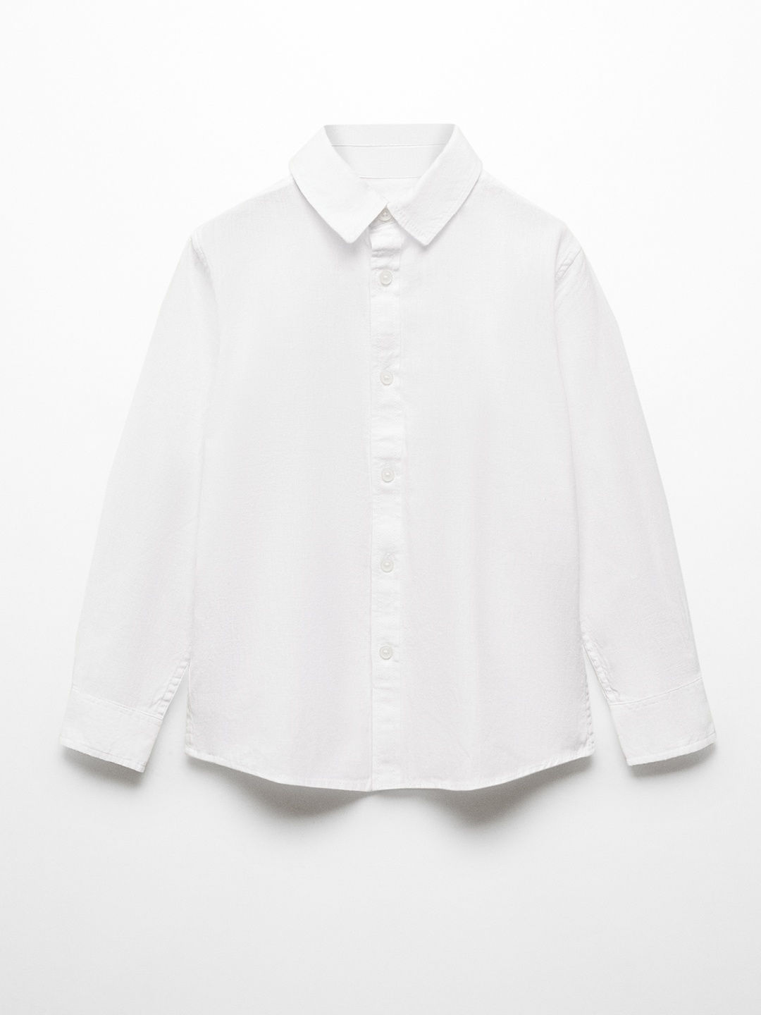 

Mango Kids Boys Opaque Casual Shirt, White