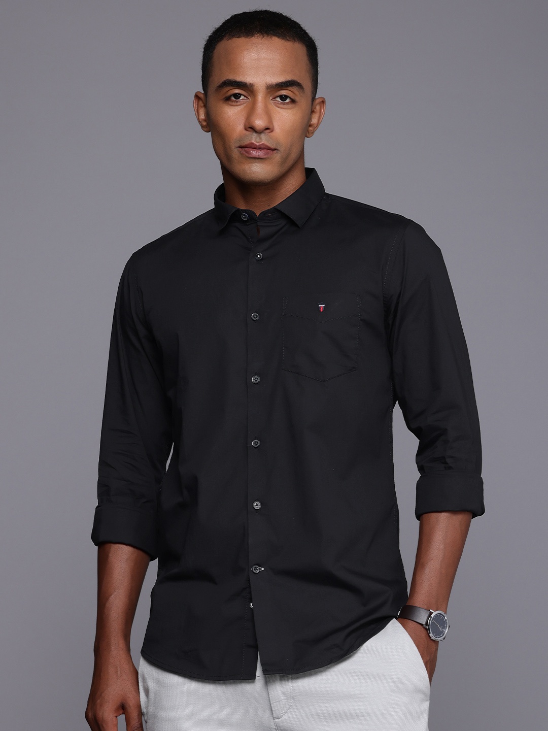 

Louis Philippe Sport Super Slim Fit Casual Shirt, Black