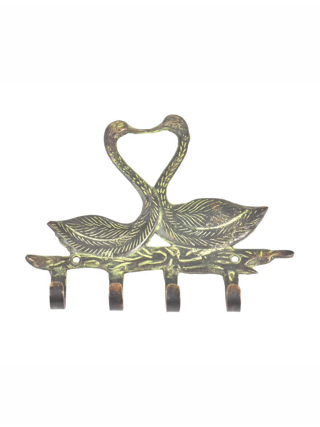 

Indianshelf Black Swan Wall Hooks Key Holder