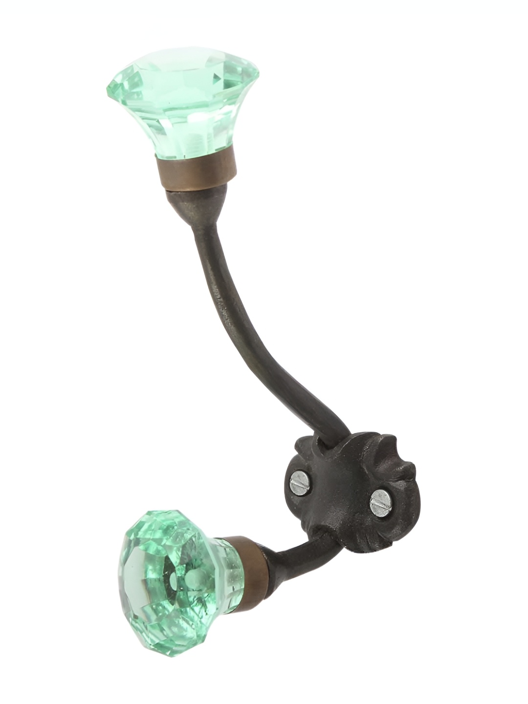 

Indianshelf Green Diamond Wall Hooks Key Holder