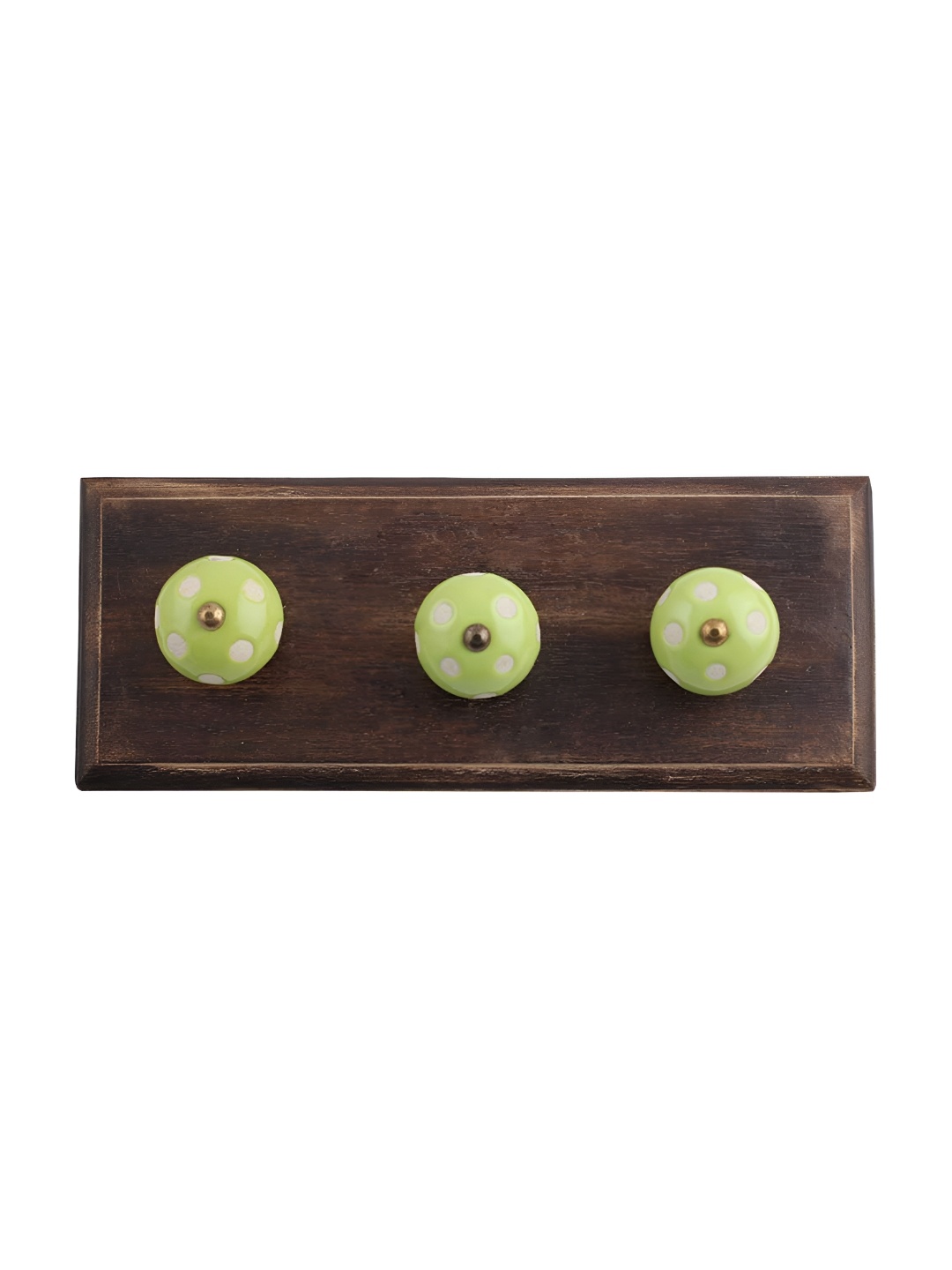 

Indianshelf Lime Green Etched Wall Hooks Key Holder