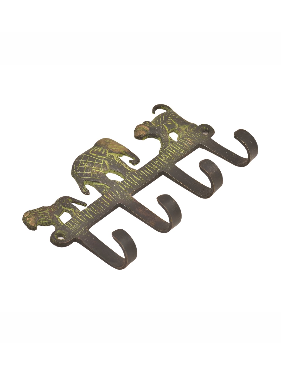 

Indianshelf Black Animal Heads Wall Hooks Key