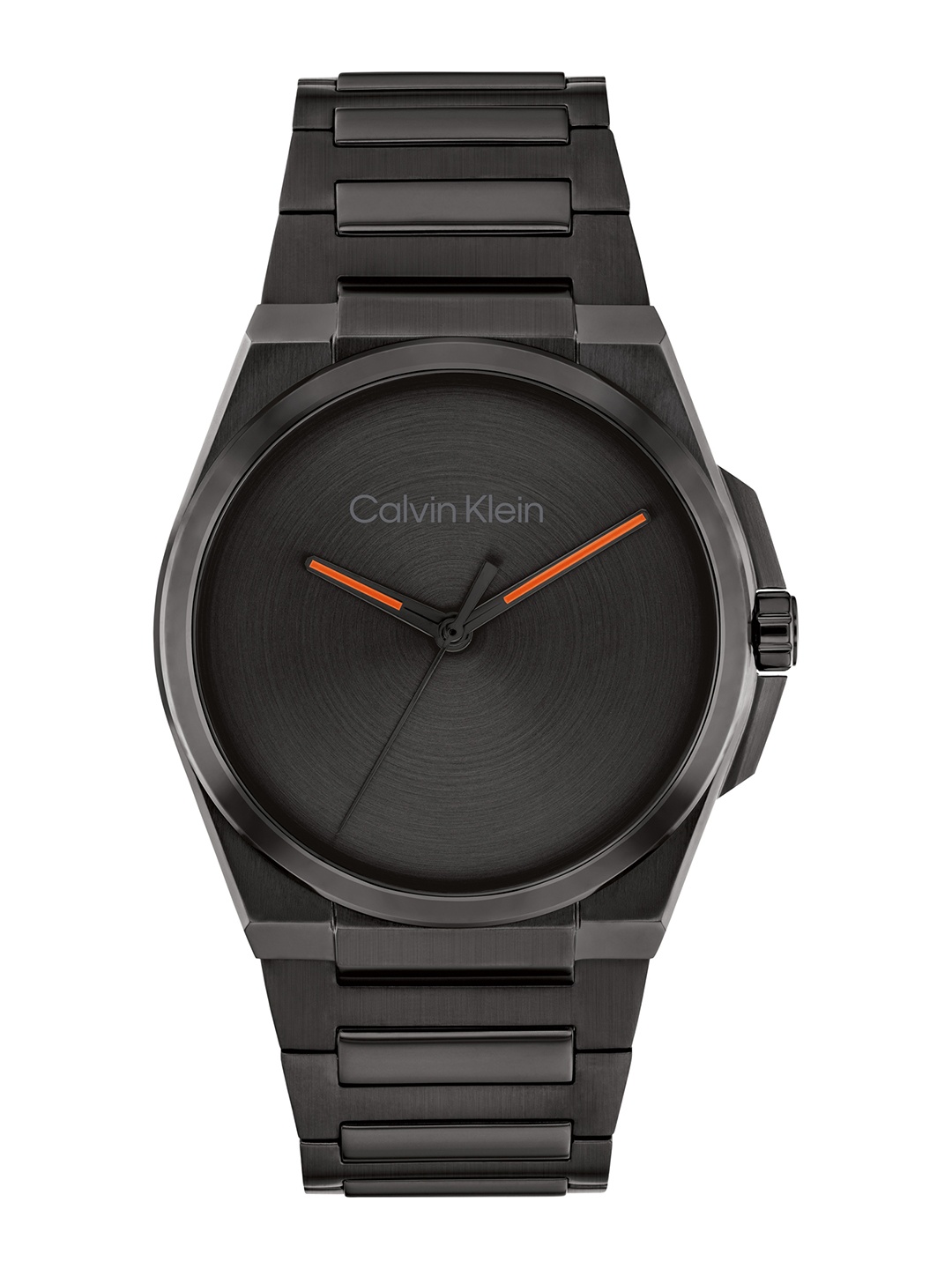 

Calvin Klein Men Meta-Minimal Bracelet Style Analogue Watch 25200455-Black